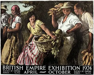 Bananas: British Empire Exhibition Poster