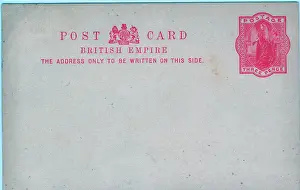 Carmine: British Empire Postcard Carmine print