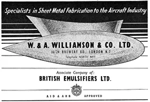 Fabrications: British Emulsifiers - Sheet Metal Fabrications & Prototyping