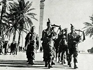 Highlanders: British enter Tripoli, Libya, WW2