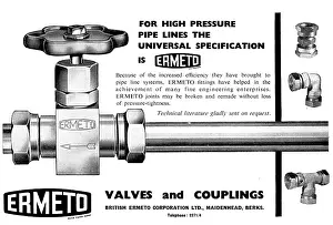 Couplings: British Ermeto Valves & Couplings