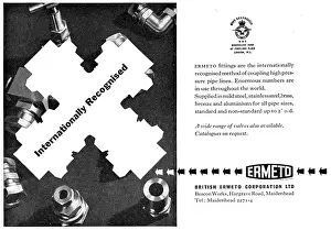 Couplings: British Ermeto Valves & Couplings