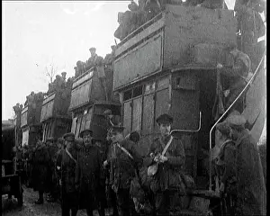 Disembarking: British Expeditionary Force Soldiers Disembarking
