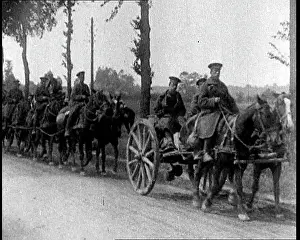 Mons: British Expeditionary Force Soldiers Returning