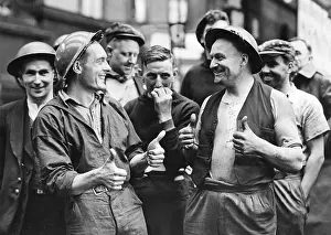 Defences: British firemen, 1940
