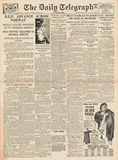 Aalborg: British forces advance in Norway