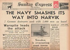 Narvik: British forces attack Narvik