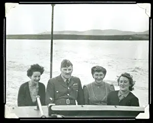 Airmen: British forces colleagues at Scapa Flow, WW2