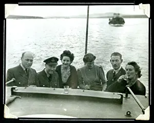 Scapa: British forces colleagues at Scapa Flow, WW2