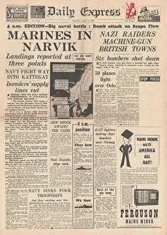 Trondheim: British forces land at Narvik