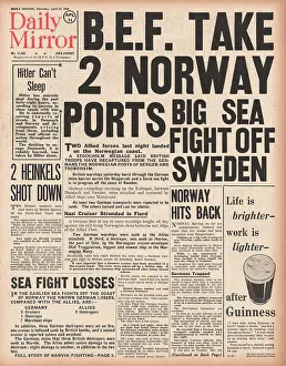 Trondheim: British forces recapture Bergen and Trondheim