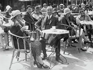 Scheveningen: British Foreign Secretary Arthur Henderson