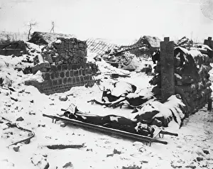 Stretchers: British Front in France in 1917