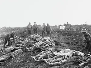Cemeteries: British Front in France 1918