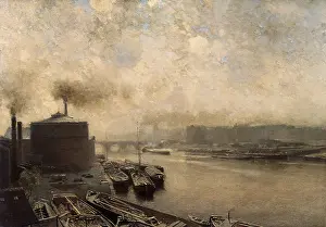 Meckel: British Gas Works on the River Spree