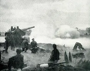 Gunners: British gunners in action on the Western Front, WW2
