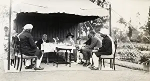 Indore: British in india - garden party