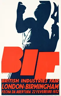 Hmso: British Industries Fair poster