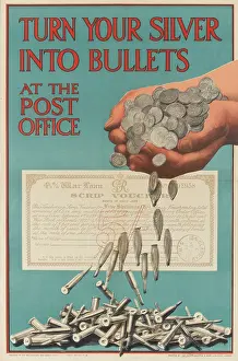 Overflowing: British Information Poster, WW1