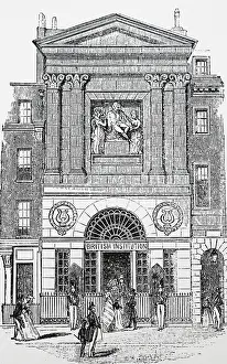 Mall: British Institution, Pall Mall, where an annual