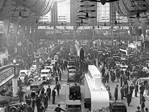 Showroom: British International Motor Show, 1933