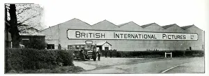 Hertfordshire: British International Pictures Ltd, film studio, Elstree