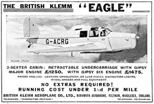 Klemm: British Klemm Eagle