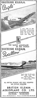 Klemm: British Klemm Eagle : British Klemm