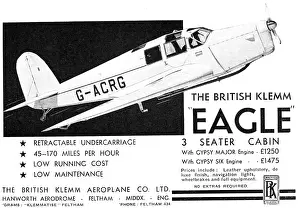 Klemm: British Klemm Eagle G-ACRG