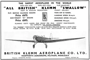 Klemm: British Klemm Swallow