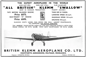 Klemm: British Klemm Swallow