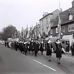 Chevis: British Legion parade