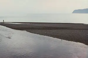 Triennale: The British at Leisure series -- empty beach