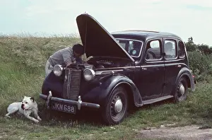 Triennale: The British at Leisure series -- car repairs