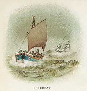 Favourable: British Lifeboat - circa 1880
