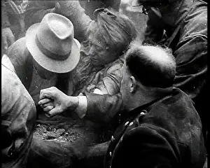 Vsv1: British Men Pulling An Injured Woman From the
