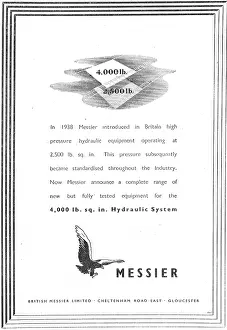 Messier: British Messier Landing Gear & Hydraulic Components