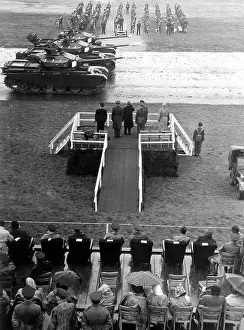 Paderborn: British military parade in Paderborn