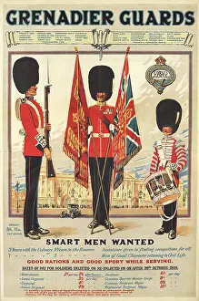 Drummers: British Military Poster - Inter-war period