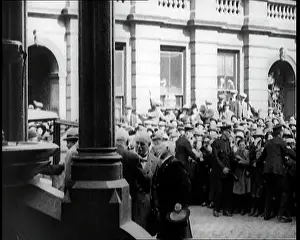 Exiting: British Minister Of Munitions David Lloyd George