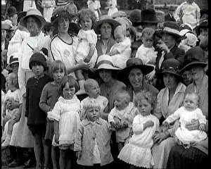 Laps: British Mothers Sitting With Their Babies On