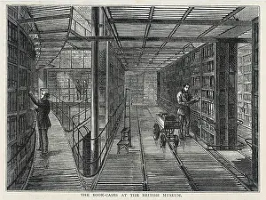 Scholarly: British Museum - book stacks