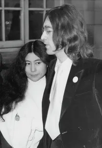 Yoko: British musician John Lennon and his