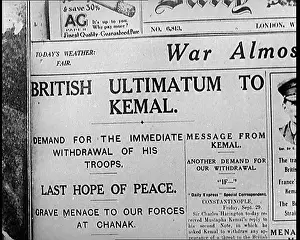 Potential: British Newspaper Cover Warning Of Potential