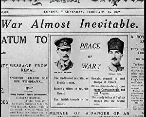 Potential: British Newspaper Cover Warning Of Potential