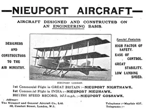Nighthawk: British Nieuport Goshawk, Nieuhawk & Nighthawk