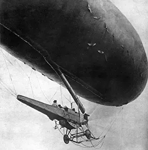 Manned: British Observation Balloon