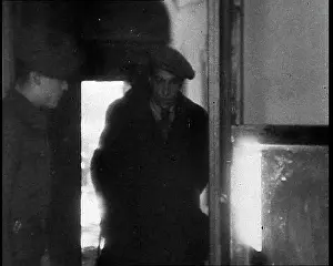 Interrogation: A British Officer Escorting a Fascist Prisoner