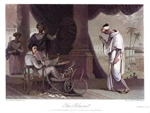 Mary Evans (colourised): BRITISH OFFICIAL, INDIA