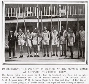 Horsfall: British Olympic rowing crew
